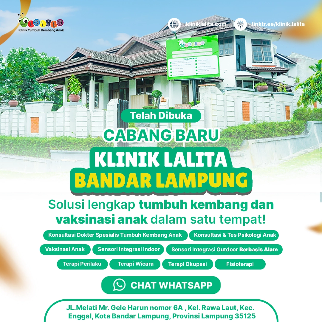 Telah Dibuka Cabang Baru Klinik Lalita Bandar Lampung